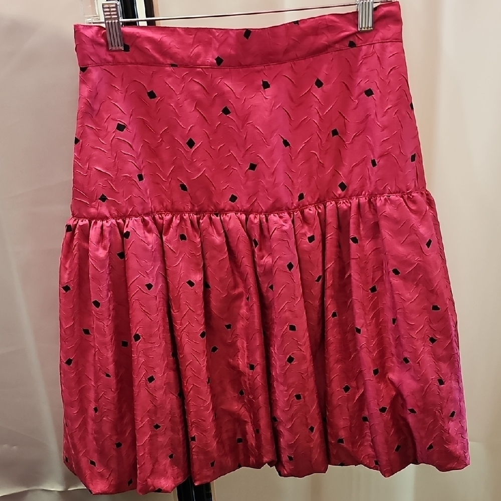 80s, Funky, Pink, Bubble, Skirt, Vintage, Retro, Casual, Dance, Party, Holiday